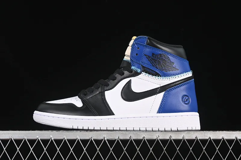 All categories Air Jordan Jordan series basketball shoes Air Jordan 1 High OG version Fragment x Union x Air Jordan 1 Retro AJ1 Joe 1 new deconstructed royal blue high-top basketball shoes IO7847-001